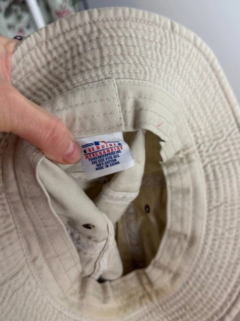 Chicago White Sox MLB Bucket Hat Tan Khaki Twins Enterprise One Size Unisex - Picture 9 of 9